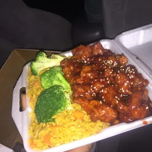 Sesame chicken