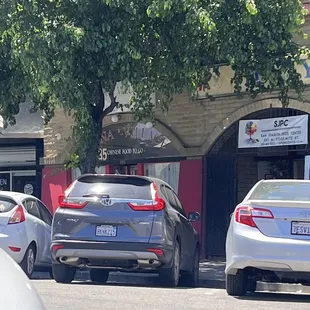 Storefront limited parking