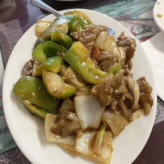 Green Pepper Beef