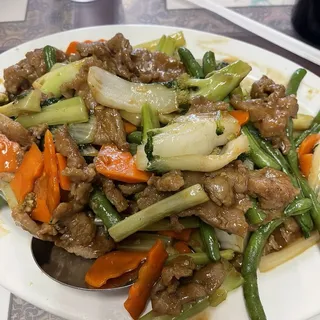 Beef with Mixed Vegetables
