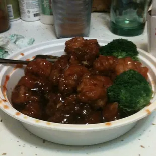 General TSOS chicken