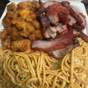 2 item combo, pretty large portion!