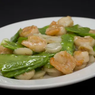 Shrimp with Snow Peas
