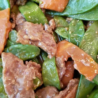Beef with Snow Peas