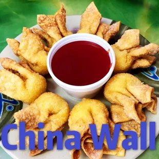 Cream cheese wonton ( Crab Rangoon)