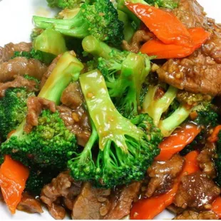 Beef with broccoli