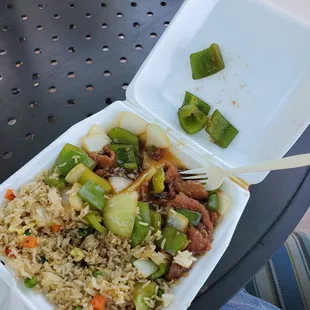 Pepper beef