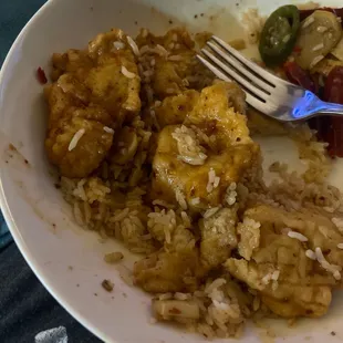 Spicy fish fillet