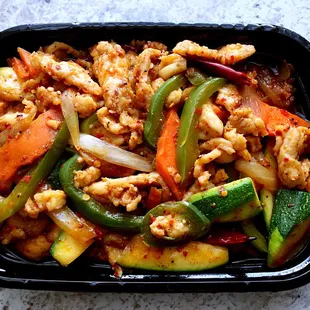 Spicy chicken from the secrete menu