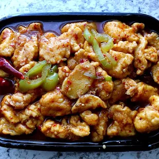 Spicy fish filet from the secret menu