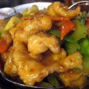 Cai Xian Yu (Stir Fry Fish &amp; Veggies)