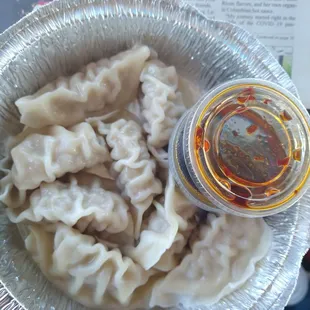 Steamed pork dumplings