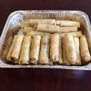Small party tray ( spring vegetable roll )