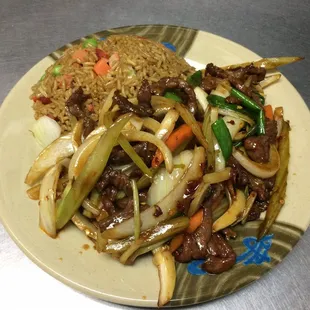 Mongolian Beef lunch special