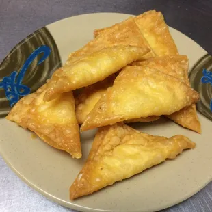 Krab meat cream cheese wonton( krab Rangoon )