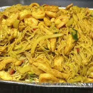 Small party tray ( Singapore mei fun )