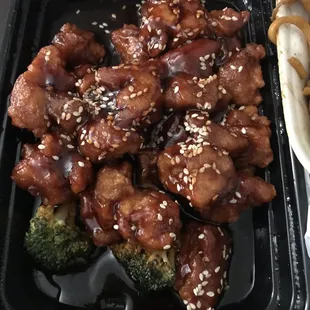 Sesame chicken