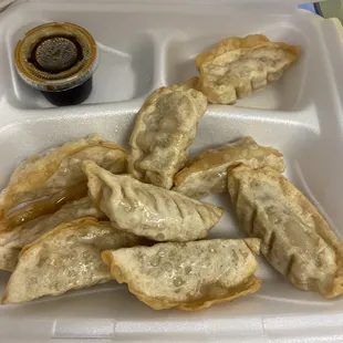 Fried Chicken Dumplings