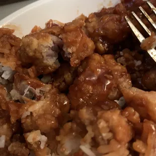 Sesame Chicken...supposedly &quot;white meat.&quot;