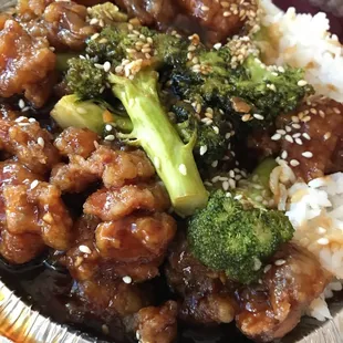 Sesame chicken