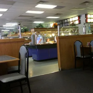 interior, sushi and sashimi