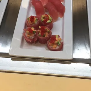 food, sashimi, sushi and sashimi, sushi