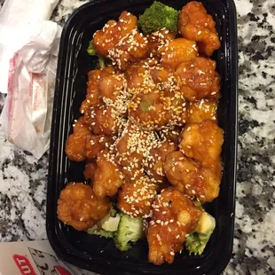 Sesame chicken