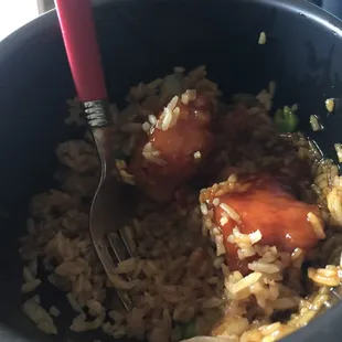 Amen amen amen! This place is amazing. I put my ish in a bowl! It's good. This is general tso