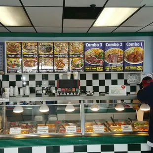 Menu and very Clean...