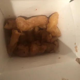 Sweet and sour chicken