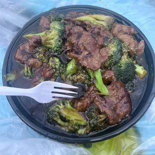 Chicken and Broccoli