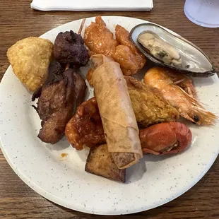 Items from buffet line #2