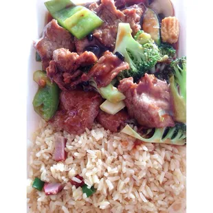 Hunan Beef was so good!