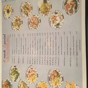 menu, tacos