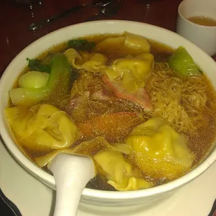 Pork wonton soup