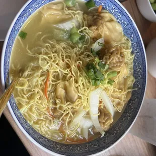 9. Cantonese Wonton Noodle Soup - tasty and very generous with portion