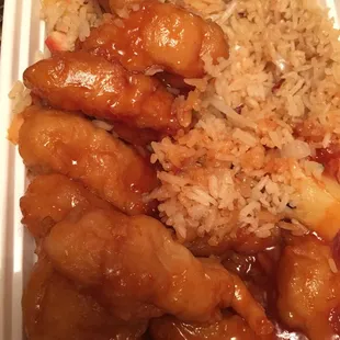 Honey Chicken Combo