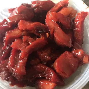 Boneless spare ribs, small