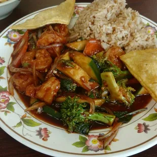 Thai basil Shrimp, soooo good