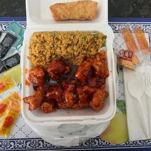 Lunch Special -  General Tso Chicken