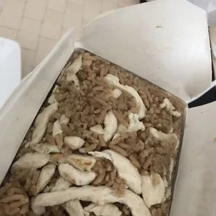 Medium Fried Rice with no Vegetables