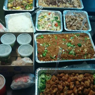 Catering from China Wok. Decent prices!