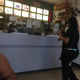 There is a 5 dollar min for credit cards