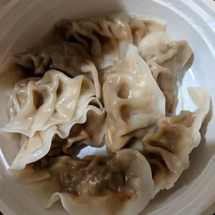 Steamed dumplings