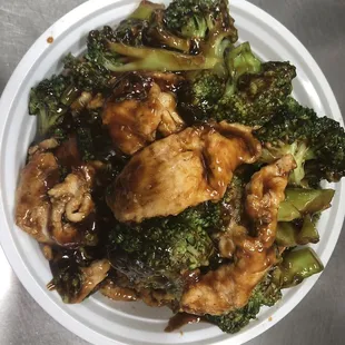 Chicken and Broccoli