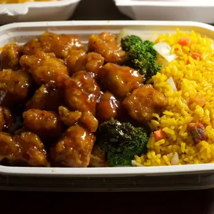 General Tso's Chicken, "Extra Spicy"