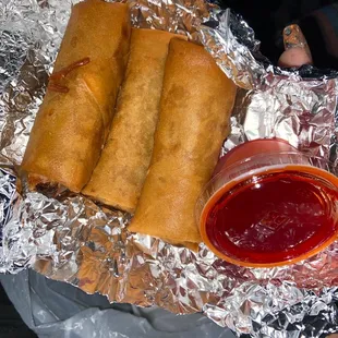 Spring Roll  sweet&amp;sour was bomb.com