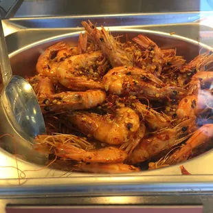 Spicy shrimp taste amazing. It's super fresh, cooked perfectly ( nice and tender) and the flavor is very good. A must try.