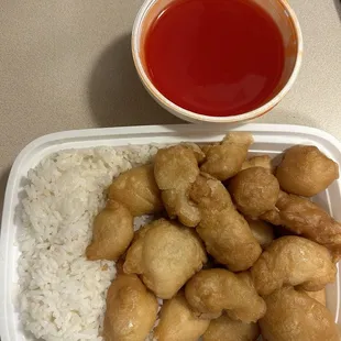 95. Sweet and Sour Chicken