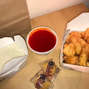 I ordered a Sweet and Sour Chicken.